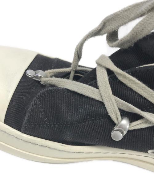 RICK OWENS DRKSHDW（リックオウエンス ダークシャドウ）RICK OWENS DRKSHDW (リックオウエンス ダークシャドウ) ハイカットスニーカー ブラック サイズ:SIZE 41の古着・服飾アイテム