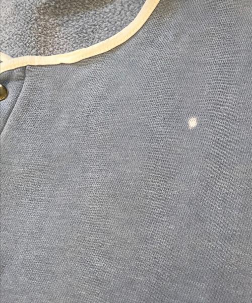 Champion（チャンピオン）Champion (チャンピオン) ヘンリーネック半袖スウェット ブルー サイズ:Lの古着・服飾アイテム