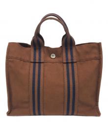 HERMES（エルメス）の古着「フールトゥPMハンドバッグ」｜ブラウン