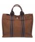 HERMES（エルメス）の古着「フールトゥPMハンドバッグ」｜ブラウン