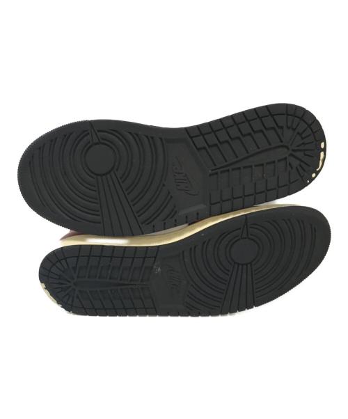 NIKE（ナイキ）NIKE (ナイキ) Air Jordan 1 Mid レッド サイズ:US9/UK8/EUR42.5/cm27/BR40.5/CN270(2.5)の古着・服飾アイテム