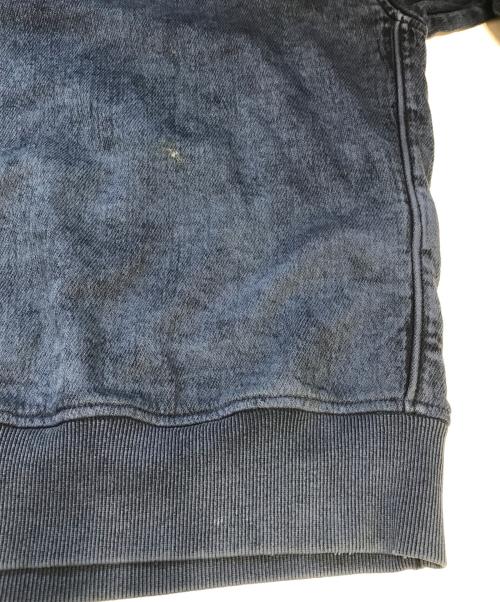 DIESEL（ディーゼル）DIESEL (ディーゼル) D-Krib Track Denim Sweatshirt インディゴ サイズ:Mの古着・服飾アイテム
