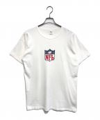 Championチャンピオン）の古着「染み込みプリントTシャツ」｜ホワイト