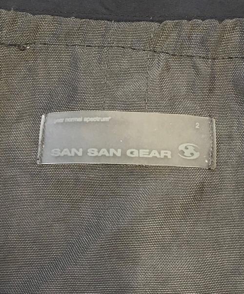 san san gear（サンサンギア）san san gear (サンサンギア) WEBBING JACKET グレー サイズ:表記なしの古着・服飾アイテム
