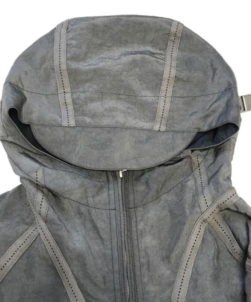 san san gear（サンサンギア）san san gear (サンサンギア) WEBBING JACKET グレー サイズ:表記なしの古着・服飾アイテム