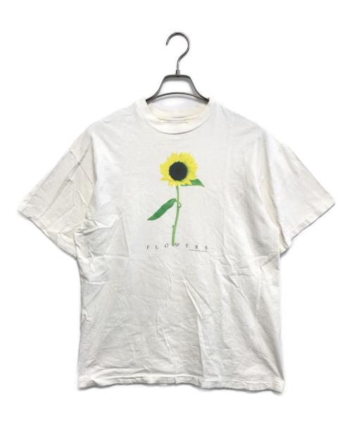 Hanes（ヘインズ）Hanes (ヘインズ) プリントTシャツ ホワイト サイズ:LARGEの古着・服飾アイテム