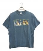 DELTAデルタ）の古着「プリントTシャツ」｜ブルー