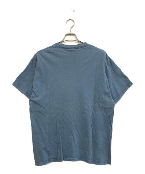 DELTA（デルタ）DELTA (デルタ) プリントTシャツ ブルー サイズ:Lの古着・服飾アイテム