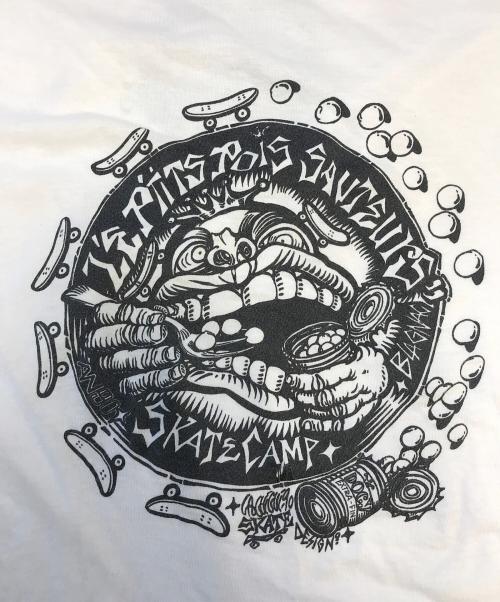 Hanes（ヘインズ）Hanes (ヘインズ) プリントTシャツ ホワイト サイズ:Lの古着・服飾アイテム