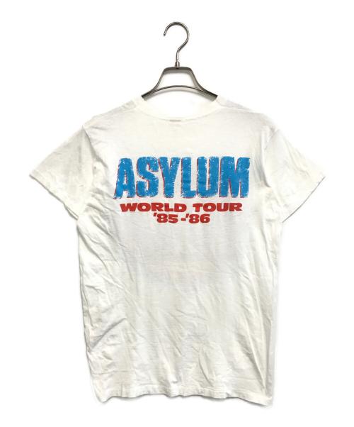 バンドTシャツ（バンドTシャツ）バンドTシャツ (バンドTシャツ) 80s kiss(キッス) バンドTシャツ ホワイト サイズ:Lの古着・服飾アイテム