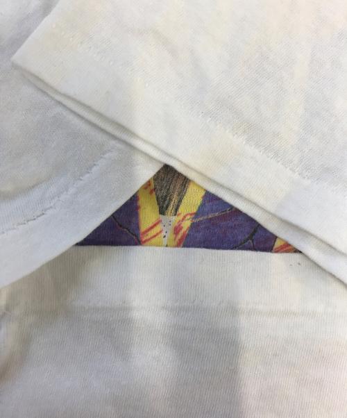 バンドTシャツ（バンドTシャツ）バンドTシャツ (バンドTシャツ) 80s kiss(キッス) バンドTシャツ ホワイト サイズ:Lの古着・服飾アイテム