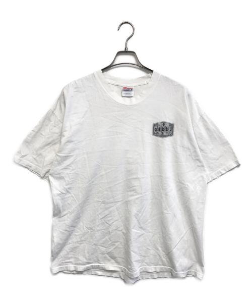 Hanes（ヘインズ）Hanes (ヘインズ) プリントTシャツ ホワイト サイズ:XLの古着・服飾アイテム