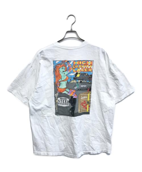 Hanes（ヘインズ）Hanes (ヘインズ) プリントTシャツ ホワイト サイズ:XLの古着・服飾アイテム