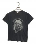 バンドTシャツバンドTシャツ）の古着「70s black sabbath(ブラック・サバス) バンドTシャツ」｜ブラック