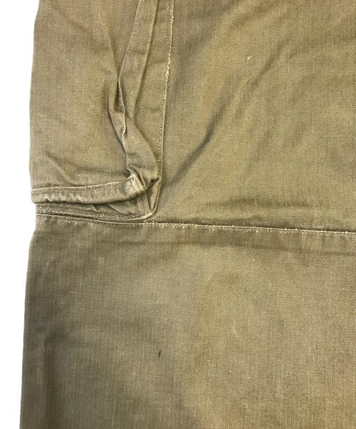 VINTAGE MILITARY（ヴィンテージ ミリタリー）VINTAGE MILITARY (ヴィンテージ ミリタリー) French Army(フランス軍) M-47 HBT Pants グリーン サイズ:表記なしの古着・服飾アイテム