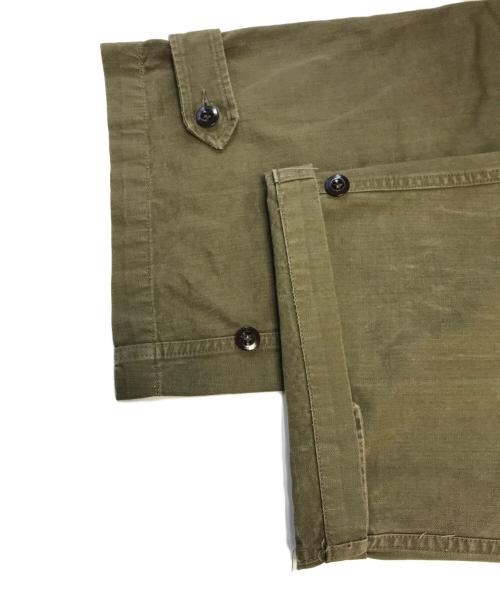 VINTAGE MILITARY（ヴィンテージ ミリタリー）VINTAGE MILITARY (ヴィンテージ ミリタリー) French Army(フランス軍) M-47 HBT Pants グリーン サイズ:表記なしの古着・服飾アイテム