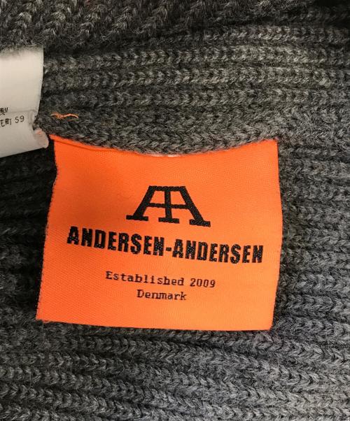 ANDERSEN-ANDERSEN（アンデルセン アンデルセン）ANDERSEN-ANDERSEN (アンデルセン アンデルセン) ハイネックニット グレー サイズ:Sの古着・服飾アイテム