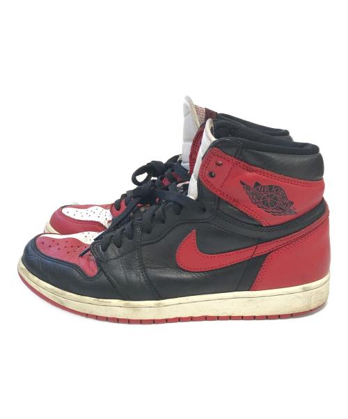 NIKE（ナイキ）NIKE (ナイキ) Air Jordan 1 Retro High OG Homage To Home レッド サイズ:US10.5/UK9.5/EUR44.5/cm28.5の古着・服飾アイテム