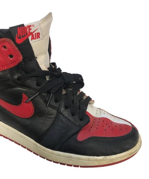 NIKE（ナイキ）NIKE (ナイキ) Air Jordan 1 Retro High OG Homage To Home レッド サイズ:US10.5/UK9.5/EUR44.5/cm28.5の古着・服飾アイテム