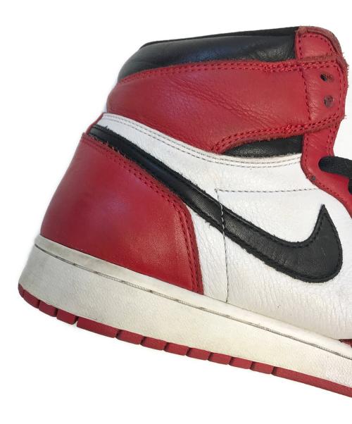 NIKE（ナイキ）NIKE (ナイキ) Air Jordan 1 Retro High OG Homage To Home レッド サイズ:US10.5/UK9.5/EUR44.5/cm28.5の古着・服飾アイテム