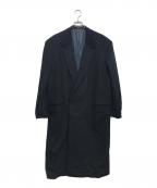 GIANNI VERSACEジャンニ・ヴェルサーチ）の古着「カシミヤコート」｜ブラック