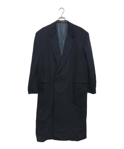 GIANNI VERSACE（ジャンニ・ヴェルサーチ）GIANNI VERSACE (ジャンニ・ヴェルサーチ) カシミヤコート ブラック サイズ:50の古着・服飾アイテム
