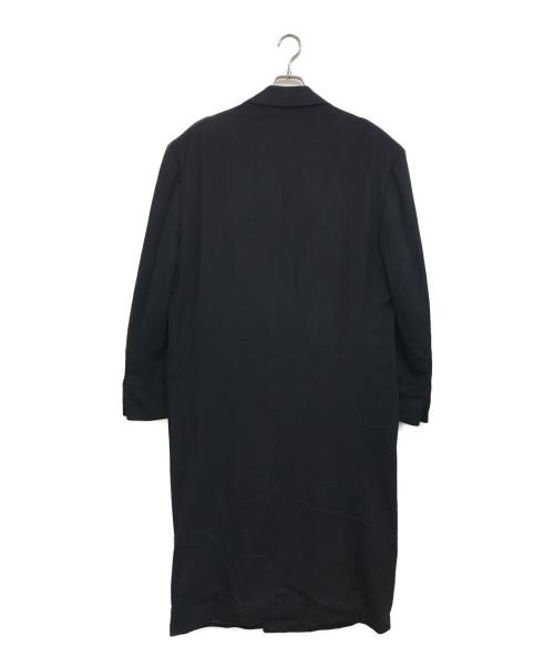 GIANNI VERSACE（ジャンニ・ヴェルサーチ）GIANNI VERSACE (ジャンニ・ヴェルサーチ) カシミヤコート ブラック サイズ:50の古着・服飾アイテム