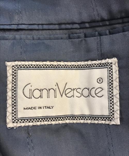 GIANNI VERSACE（ジャンニ・ヴェルサーチ）GIANNI VERSACE (ジャンニ・ヴェルサーチ) カシミヤコート ブラック サイズ:50の古着・服飾アイテム