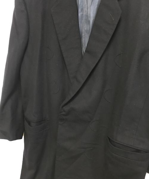 GIANNI VERSACE（ジャンニ・ヴェルサーチ）GIANNI VERSACE (ジャンニ・ヴェルサーチ) カシミヤコート ブラック サイズ:50の古着・服飾アイテム