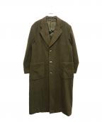 GIANFRANCO FERREジャンフランコフェレ）の古着「カシミヤ混マキシコート」｜カーキ
