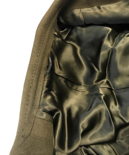 GIANFRANCO FERRE（ジャンフランコフェレ）GIANFRANCO FERRE (ジャンフランコフェレ) カシミヤ混マキシコート カーキ サイズ:55の古着・服飾アイテム
