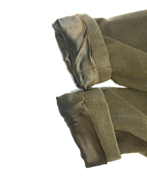 GIANFRANCO FERRE（ジャンフランコフェレ）GIANFRANCO FERRE (ジャンフランコフェレ) カシミヤ混マキシコート カーキ サイズ:55の古着・服飾アイテム