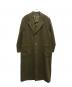 GIANFRANCO FERRE（ジャンフランコフェレ）の古着「カシミヤ混マキシコート」｜カーキ