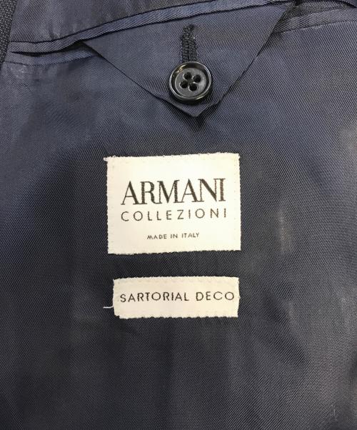 ARMANI COLLEZIONI（アルマーニ コレツィオーニ）ARMANI COLLEZIONI (アルマーニ コレツィオーニ) セットアップスーツ ネイビー サイズ:表記なしの古着・服飾アイテム