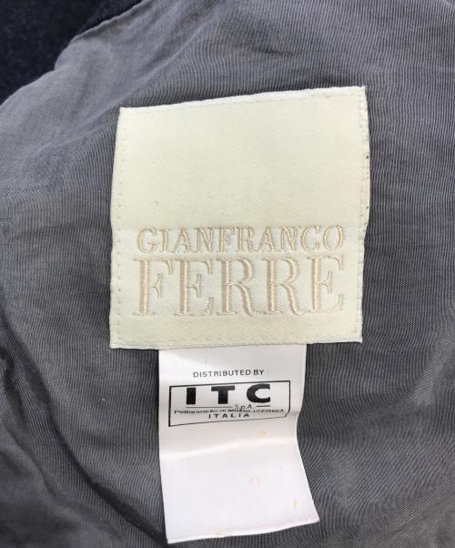 GIANFRANCO FERRE（ジャンフランコフェレ）GIANFRANCO FERRE (ジャンフランコフェレ) ステンカラーコート グレー サイズ:不明の古着・服飾アイテム