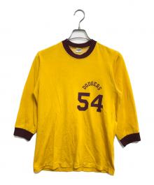 Champion（チャンピオン）の古着「70sナンバリングカットソー」｜イエロー
