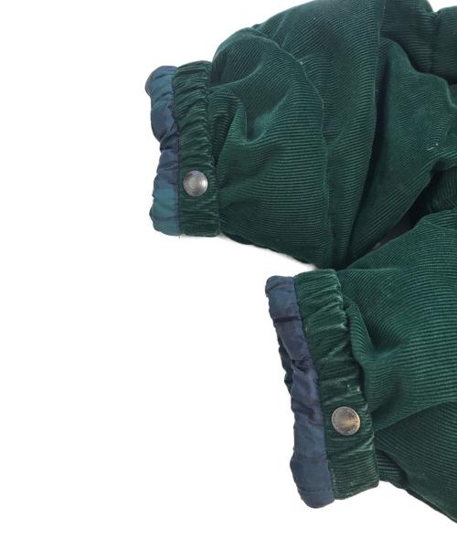 POLO RALPH LAUREN（ポロ・ラルフローレン）POLO RALPH LAUREN (ポロ・ラルフローレン) THE WAINWRIGHT CORDUROY DOWN JACKET. グリーン サイズ:Ⅿの古着・服飾アイテム