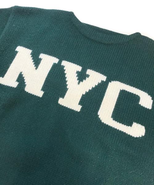 POLO RALPH LAUREN（ポロ・ラルフローレン）POLO RALPH LAUREN (ポロ・ラルフローレン) NYC Washable Wool-Blend Sweater グリーン サイズ:Mの古着・服飾アイテム