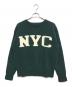POLO RALPH LAUREN（ポロ・ラルフローレン）の古着「NYC Washable Wool-Blend Sweater」｜グリーン