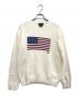 POLO RALPH LAUREN（ポロ・ラルフローレン）の古着「星条旗ハンドニット」｜アイボリー
