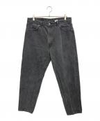 LEVI'Sリーバイス）の古着「550後染めブラックデニム」｜ブラック