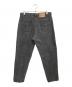 LEVI'S (リーバイス) 550後染めブラックデニム ブラック サイズ:W38 L30：15000円