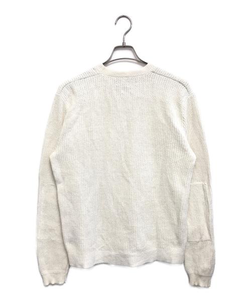 POLO RALPH LAUREN（ポロ・ラルフローレン）POLO RALPH LAUREN (ポロ・ラルフローレン) ニットカーディガン ホワイト サイズ:Mの古着・服飾アイテム