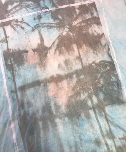 KMRII（ケムリ）KMRII (ケムリ) Tシャツ スカイブルー サイズ:2の古着・服飾アイテム