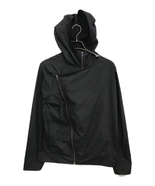 HELMUT LANG（ヘルムートラング）HELMUT LANG (ヘルムートラング) 変形フーデッドジャケット ブラック サイズ:Mの古着・服飾アイテム