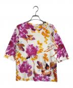 DRIES VAN NOTENドリスヴァンノッテン）の古着「花柄Tシャツ」｜マルチカラー