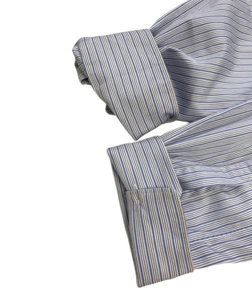 COMME des GARCONS SHIRT（コムデギャルソンシャツ）COMME des GARCONS SHIRT (コムデギャルソンシャツ) ストライプシャツ ブルー サイズ:Mの古着・服飾アイテム