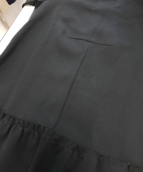 MIU MIU（ミュウミュウ）MIU MIU (ミュウミュウ) ミニワンピース ブラック サイズ:XLの古着・服飾アイテム