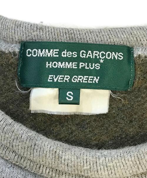 COMME des GARCONS HOMME PLUS（コムデギャルソンオムプリュス）COMME des GARCONS HOMME PLUS (コムデギャルソンオムプリュス) ニット グレー サイズ:Sの古着・服飾アイテム
