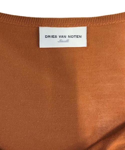 DRIES VAN NOTEN（ドリスヴァンノッテン）DRIES VAN NOTEN (ドリスヴァンノッテン) カットソー ブラウン サイズ:Smallの古着・服飾アイテム
